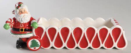 Peppermint Santa by Fitz &amp; Floyd