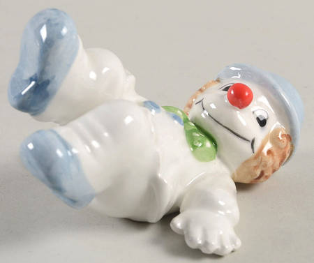 Clowns Feet 1/4 Up Tumbling Clown Figurine