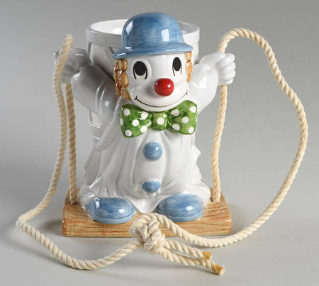Clowns Hanging Planter