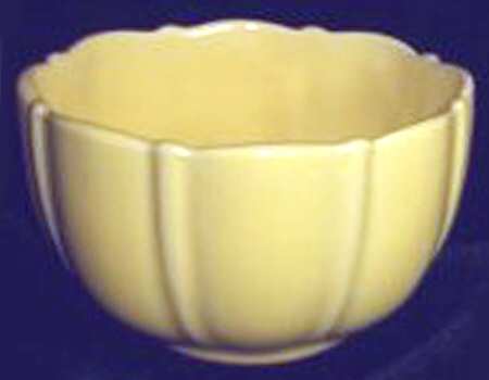 Sunkist Yellow (Bright) Open Sugar Bowl