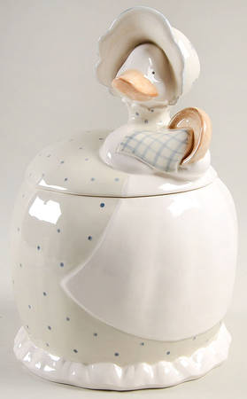 Betty Duck Figural Cookie Jar & Lid