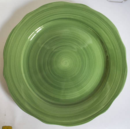 Flora Dark Green Service Plate (Charger)
