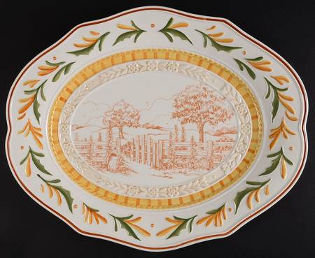 Grand Haven 17" Oval Serving Platter