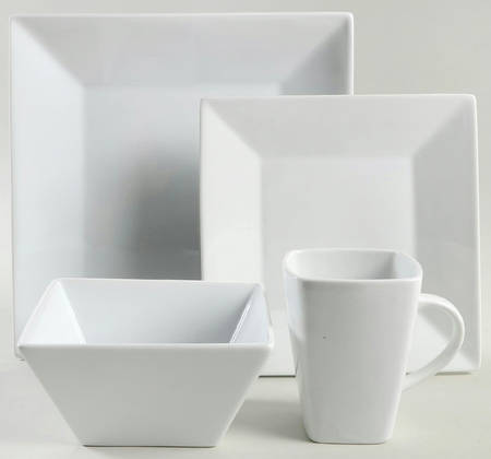 Whipped Cream 4 Piece Place Setting
