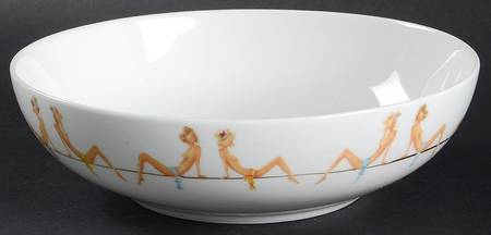 Dirty Dish Soup/Cereal Bowl