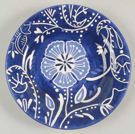 Azure Salad Plate