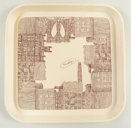Brooklyn 12" Square Serving Platter