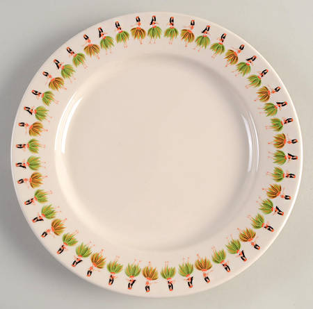 Hula Large Dinner Plate