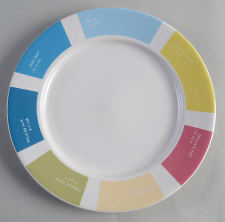 Pantone Dinner Plate