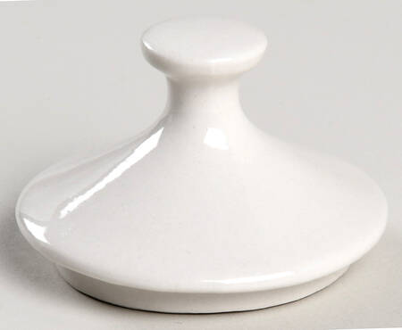 Faience Lid for Sugar Bowl