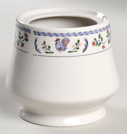 Faience Sugar Bowl No Lid