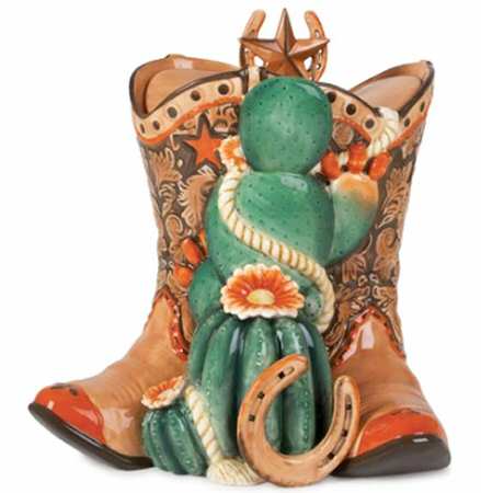 Lantana Figural Cookie Jar & Lid