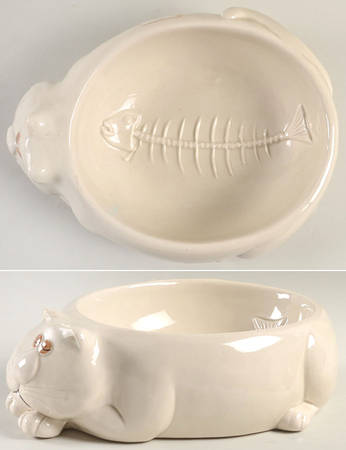 Fat Cat Cat Nap Pet Bowl