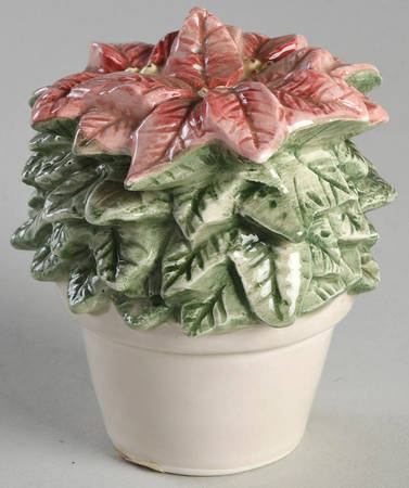 Poinsettia Salt Shaker