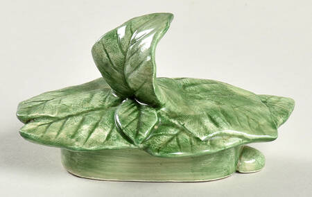 Poinsettia Lid for Teapot