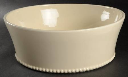White Currant 11" Round Serving Bowl