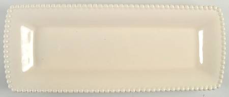 White Currant 14" Rectangular Serving Platter