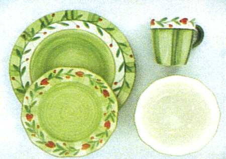Country Floral Red by Farberware