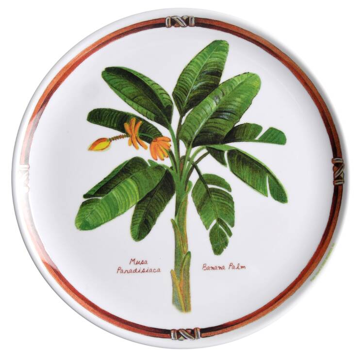 Palm Island Melamine Salad Plate