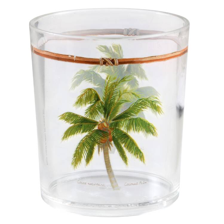 Palm Island Acrylic Double Old Fashioned