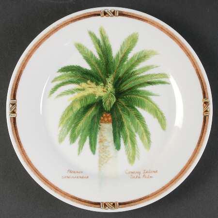 Palm Island Salad Plate