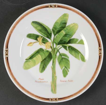 Palm Island Salad Plate