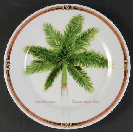 Palm Island Salad Plate