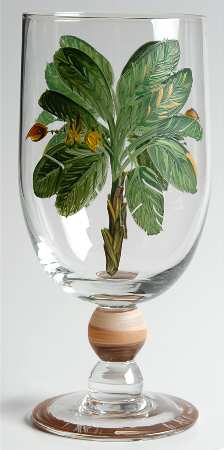 Palm Island 12 Oz Glassware Goblet