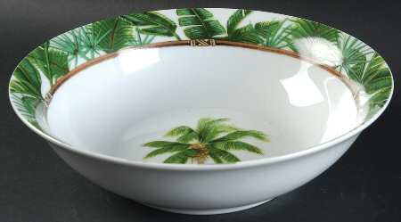 Palm Island 9" Round Vegetable Bowl