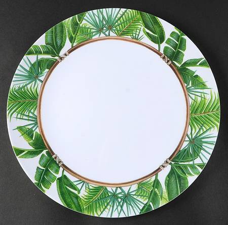 Palm Island Melamine Dinner Plate