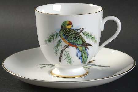 02649 Footed Cup & Saucer Set