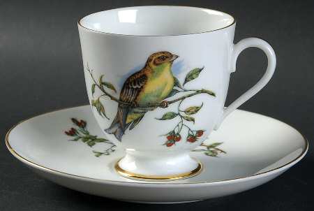 02649 Footed Cup & Saucer Set