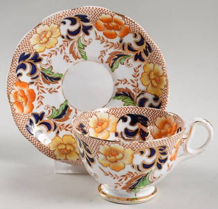 6852 Footed Cup & Saucer Set