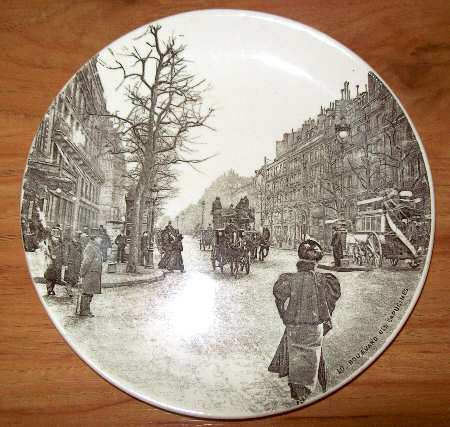 Streets of Paris Salad Plate