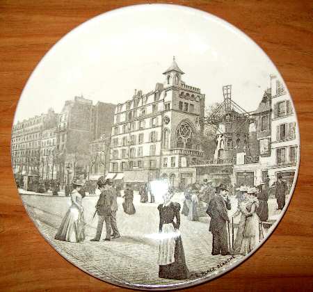 Streets of Paris Salad Plate