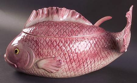 Fishes Figural Tureen & Lid with Ladle