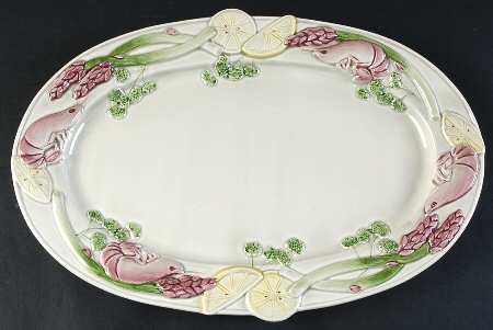 Fishes 17" Oval Serving Platter