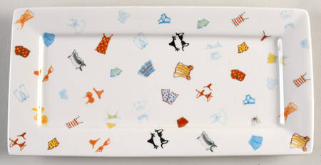 People 12" Rectangular Tray