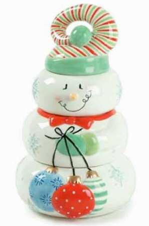 Snow Buddies (4 Piece) Stack Set (3 Bowls and Lid)
