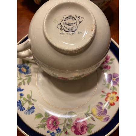 FON110 Flat Cup & Saucer Set