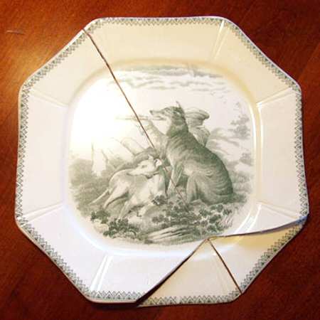 Sporting Scenes Dinner Plate