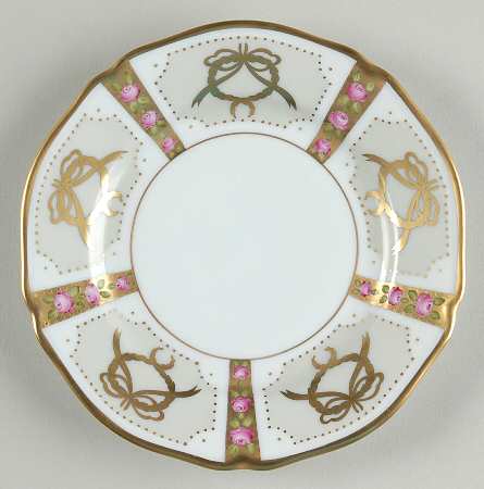 Gold, Enamel & Jeweled Bread & Butter Plate by Faberge