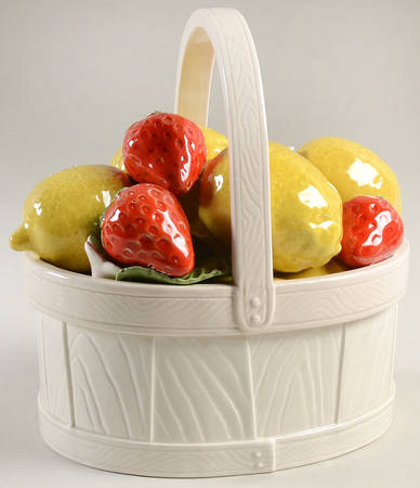 Lemon Strawberry Candy Box & Lid
