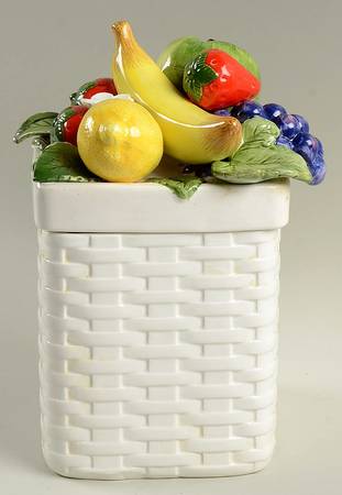 Fruit Medium Canister & Lid