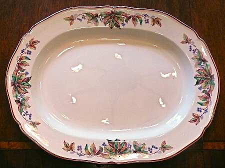 2144B 12" Oval Serving Platter