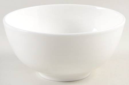 Nevaeh White (Bone) Soup/Cereal Bowl