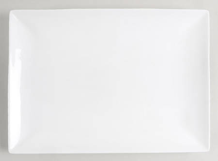 Nevaeh White (Bone) 13" Rectangular Tray
