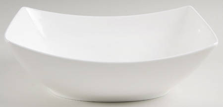 Nevaeh White (Bone) 10" Rectangular Vegetable Bowl