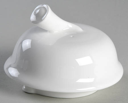Nevaeh White (Bone) Lid for Teapot
