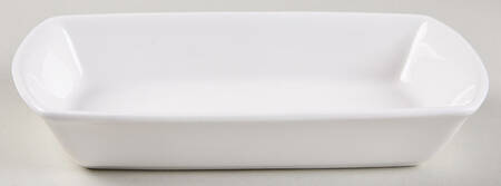 Nevaeh White (Bone) Rectangular Dish